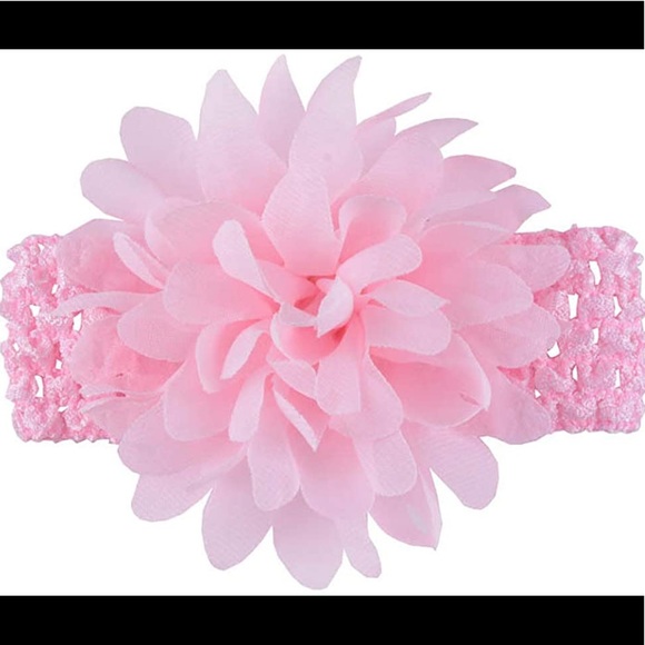 Baby Pink Headwrap Bandeau - Picture 3 of 4